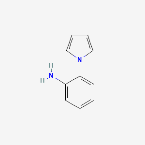 2-(1H-Pyrrol-1-yl)aniline chemical structure (CAS 6025-60-1)