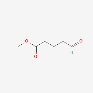 Methyl 5-oxopentanoate chemical structure (CAS 6026-86-4)
