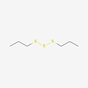 1,3-Dipropyltrisulfane chemical structure (CAS 6028-61-1)