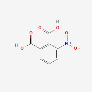 3-Nitrophthalic acid chemical structure (CAS 603-11-2)