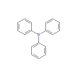Triphenylamine chemical structure (CAS 603-34-9)
