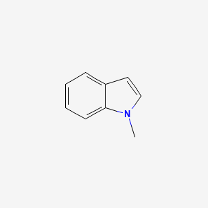 1-Methyl-1H-indole chemical structure (CAS 603-76-9)