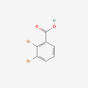 2,3-Dibromobenzoic acid chemical structure (CAS 603-78-1)