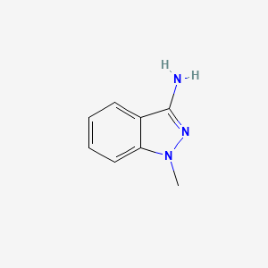 3-Amino-1-methylindazole chemical structure (CAS 60301-20-4)