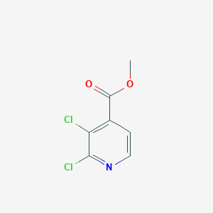Methyl 2,3-dichloroisonicotinate chemical structure (CAS 603124-78-3)