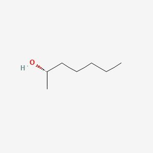 (S)-Heptan-2-ol chemical structure (CAS 6033-23-4)