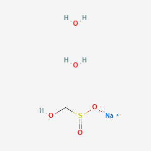 Sodium hydroxymethanesulfinate dihydrate chemical structure (CAS 6035-47-8)