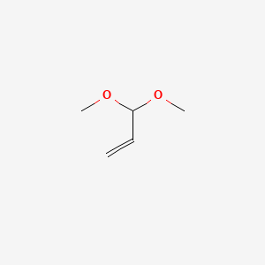 Acroleindimethylacetal chemical structure (CAS 6044-68-4)