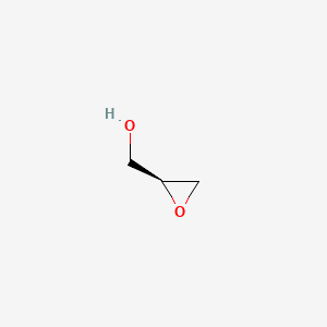 (S)-Oxiran-2-ylmethanol chemical structure (CAS 60456-23-7)