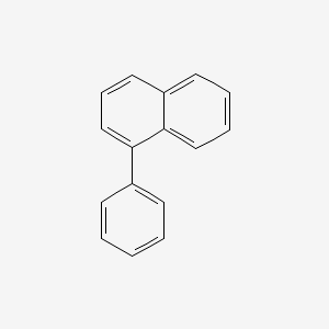 1-Phenylnaphthalene chemical structure (CAS 605-02-7)
