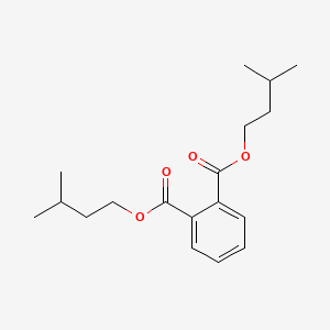 Diisopentyl phthalate chemical structure (CAS 605-50-5)