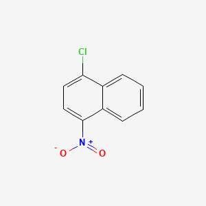 1-Chloro-4-nitronaphthalene chemical structure (CAS 605-61-8)