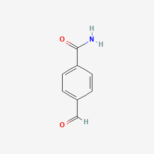 4-Formylbenzamide chemical structure (CAS 6051-41-8)