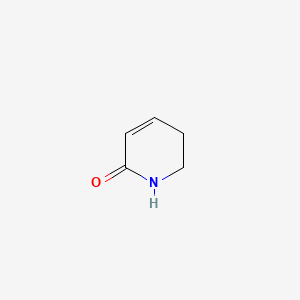 5,6-Dihydropyridin-2(1H)-one chemical structure (CAS 6052-73-9)