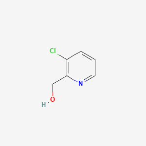 (3-Chloropyridin-2-yl)methanol chemical structure (CAS 60588-81-0)