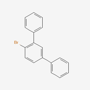 4'-Bromo-1,1':3',1''-terphenyl chemical structure (CAS 60631-83-6)