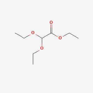 Ethyl diethoxyacetate chemical structure (CAS 6065-82-3)