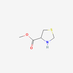 Methyl thiazolidine-4-carboxylate chemical structure (CAS 60667-24-5)