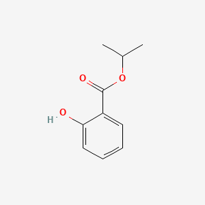 Isopropyl 2-hydroxybenzoate chemical structure (CAS 607-85-2)