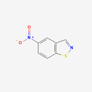 5-Nitrobenzo[d]isothiazole chemical structure (CAS 60768-66-3)