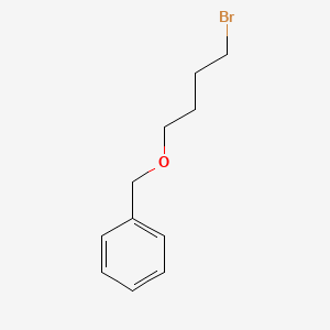 ((4-Bromobutoxy)methyl)benzene chemical structure (CAS 60789-54-0)