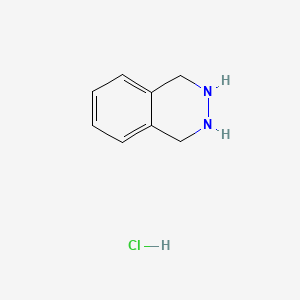 1,2,3,4-Tetrahydrophthalazine hydrochloride chemical structure (CAS 60789-87-9)