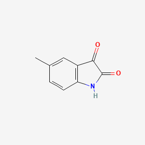5-Methylindoline-2,3-dione chemical structure (CAS 608-05-9)