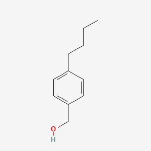 (4-Butylphenyl)methanol chemical structure (CAS 60834-63-1)