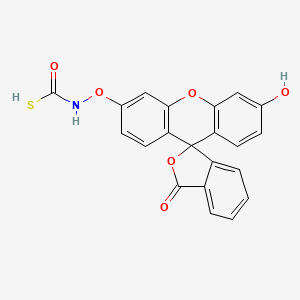 Fluorescein isothiocyanate-dextran-Average MW 70000 chemical structure (CAS 60842-46-8)