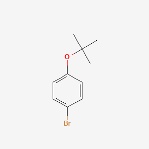 1-Bromo-4-(tert-butoxy)benzene chemical structure (CAS 60876-70-2)