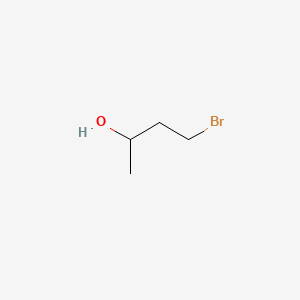 4-Bromobutan-2-ol chemical structure (CAS 6089-17-4)
