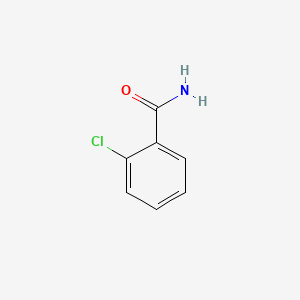 2-Chlorobenzamide chemical structure (CAS 609-66-5)