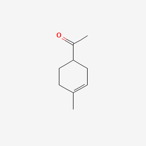 1-(4-Methylcyclohex-3-en-1-yl)ethanone chemical structure (CAS 6090-09-1)