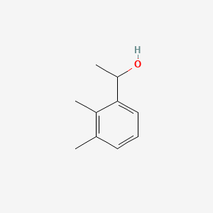 1-(2,3-Dimethylphenyl)ethanol chemical structure (CAS 60907-90-6)