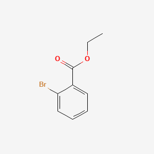Ethyl 2-bromobenzoate chemical structure (CAS 6091-64-1)