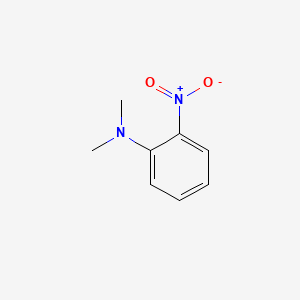 N,N-Dimethyl-2-nitroaniline chemical structure (CAS 610-17-3)