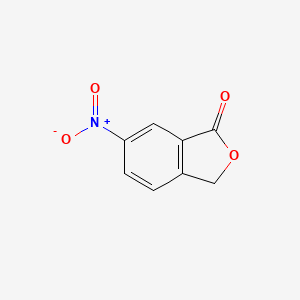 6-Nitroisobenzofuran-1(3H)-one chemical structure (CAS 610-93-5)