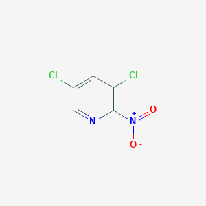 3,5-Dichloro-2-nitropyridine chemical structure (CAS 610278-88-1)