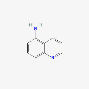 Quinolin-5-amine chemical structure (CAS 611-34-7)