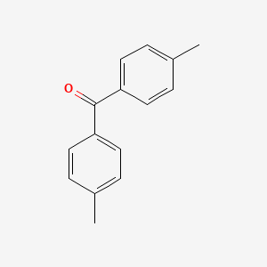 4,4'-Dimethylbenzophenone chemical structure (CAS 611-97-2)