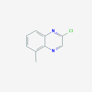 2-Chloro-5-methylquinoxaline chemical structure (CAS 61148-17-2)
