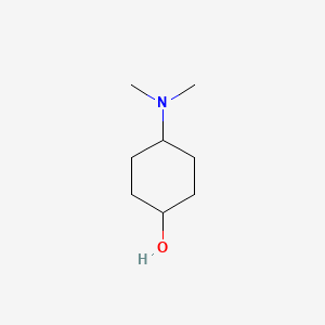 4-(Dimethylamino)cyclohexanol chemical structure (CAS 61168-09-0)