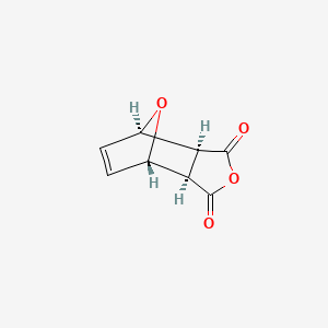 exo-3,6-Epoxy-1,2,3,6-tetrahydrophthalic Anhydride chemical structure (CAS 6118-51-0)
