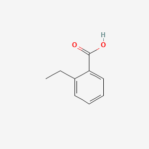 2-Ethylbenzoic acid chemical structure (CAS 612-19-1)
