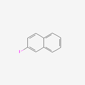 2-Iodonaphthalene chemical structure (CAS 612-55-5)