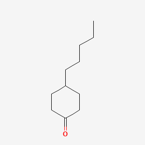 4-Pentylcyclohexanone chemical structure (CAS 61203-83-6)