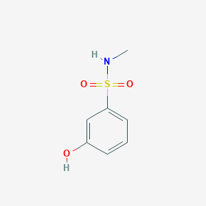 3-hydroxy-N-methylbenzenesulfonamide chemical structure (CAS 612499-25-9)