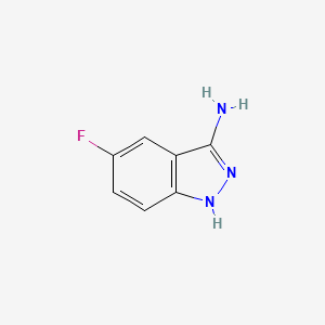 5-Fluoro-1H-indazol-3-amine chemical structure (CAS 61272-72-8)