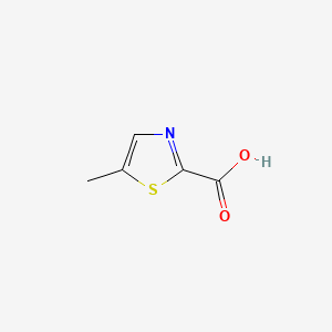 5-Methylthiazole-2-carboxylic acid chemical structure (CAS 61291-21-2)