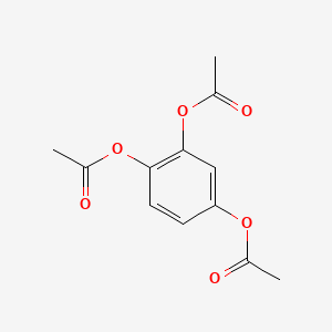 1,2,4-Triacetoxybenzene chemical structure (CAS 613-03-6)